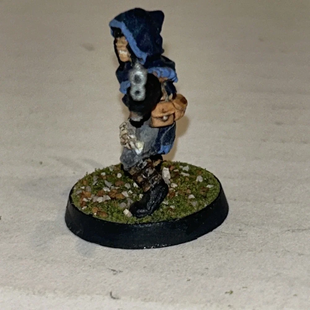 Ral Partha Warhammer Metal Painted‎ Miniature Cawdor Leader Soldier With Gun